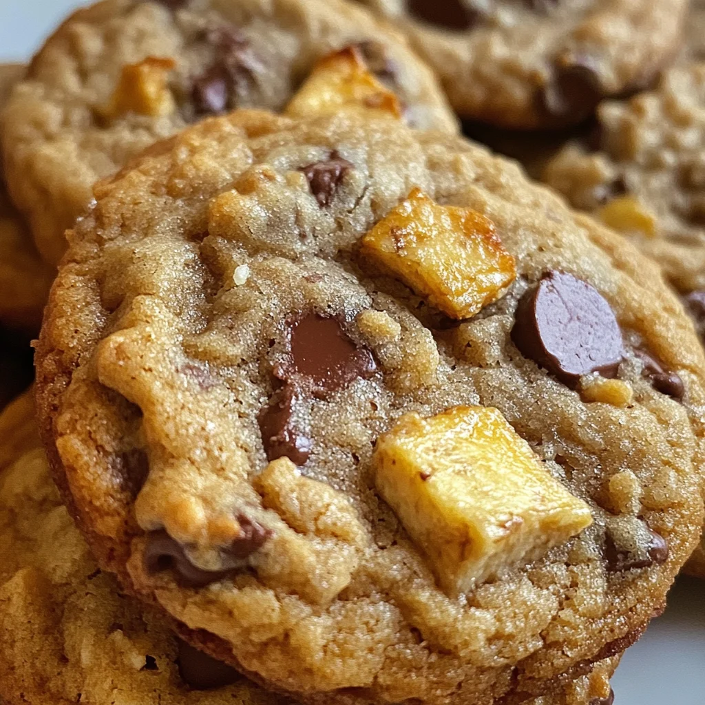 Peanut Butter Banana Cookies