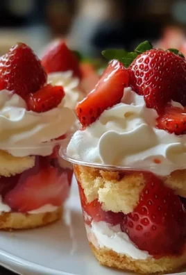 Quick Strawberry Shortcake Cups