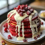 Red Velvet Pancakes