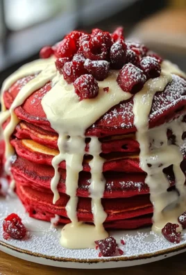 Red Velvet Pancakes