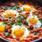 Shakshuka with Italian Sausage