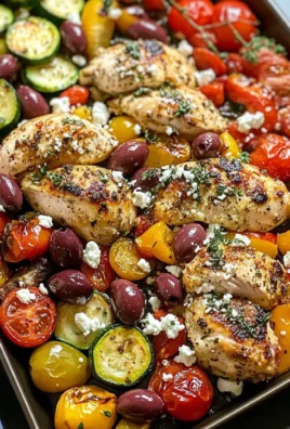 Sheet Pan Greek Chicken and Veggies (Easy One-Pan Meal)