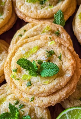Soft and Chewy Mojito Cookies