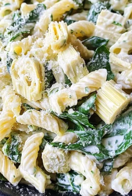 Spinach Artichoke Pasta Salad