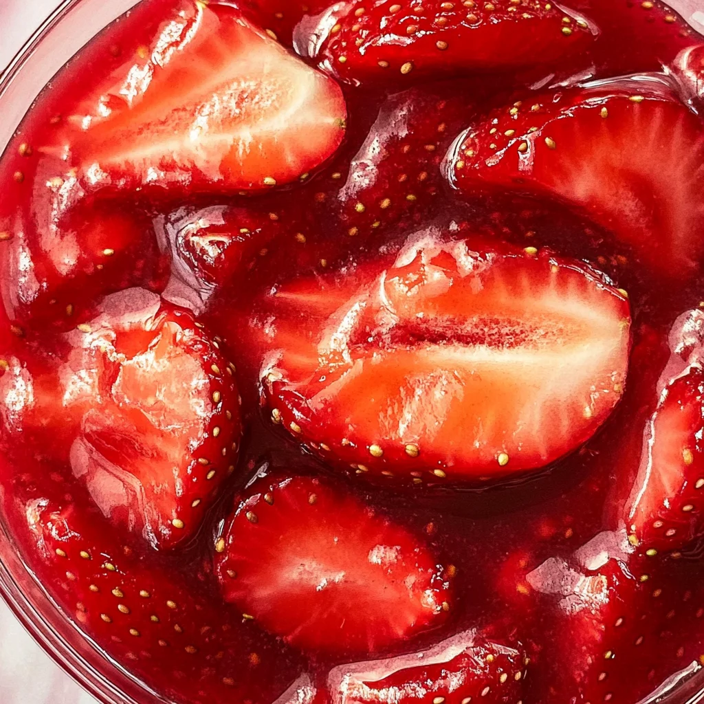 Strawberry Cake Filling (20 Minutes)