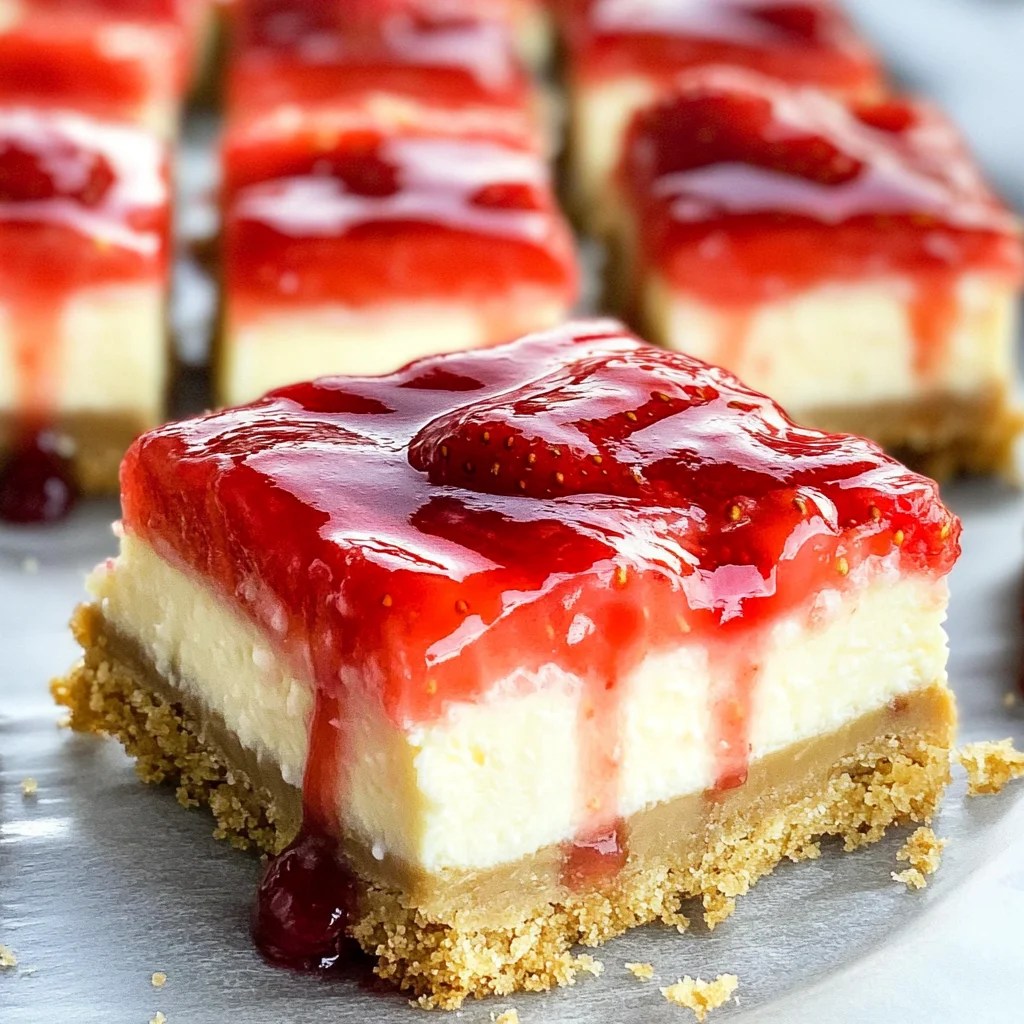 The BEST Philadelphia Cheesecake Bars (Snack Bars)