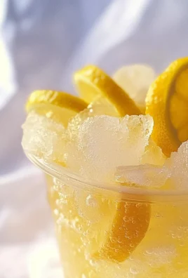 lemon juice Tonic Slush