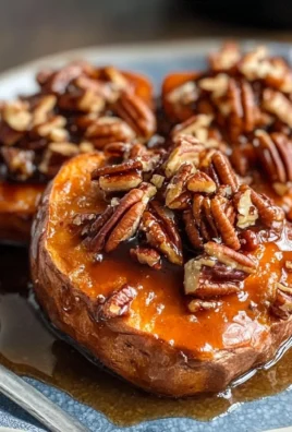 A small Thanksgiving: Melting Sweet Potatoes (with Maple-Pecan Sauce)
