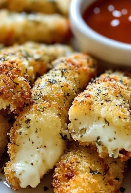 Baked Mozzarella Sticks