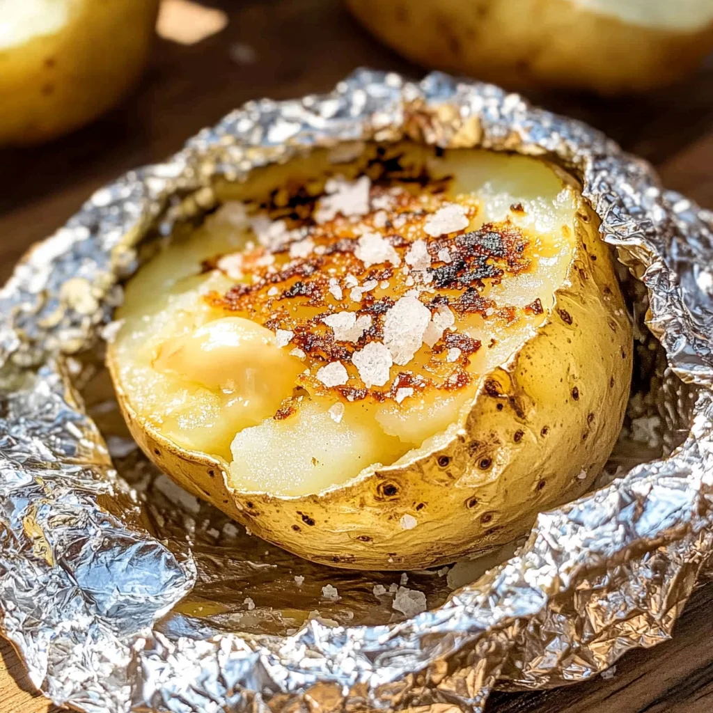 Baked Potato on the Grill