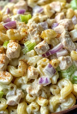 Chicken Macaroni Pasta Salad