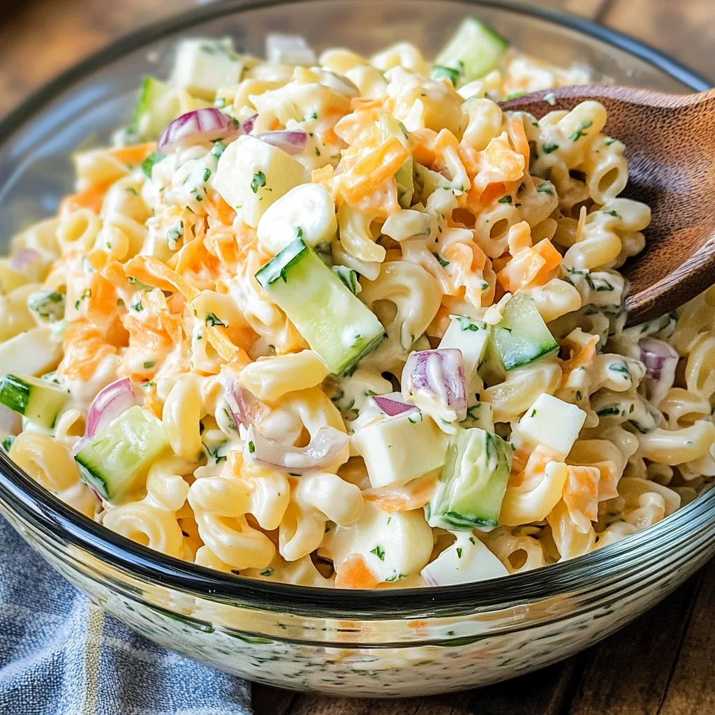 Coleslaw Pasta Salad