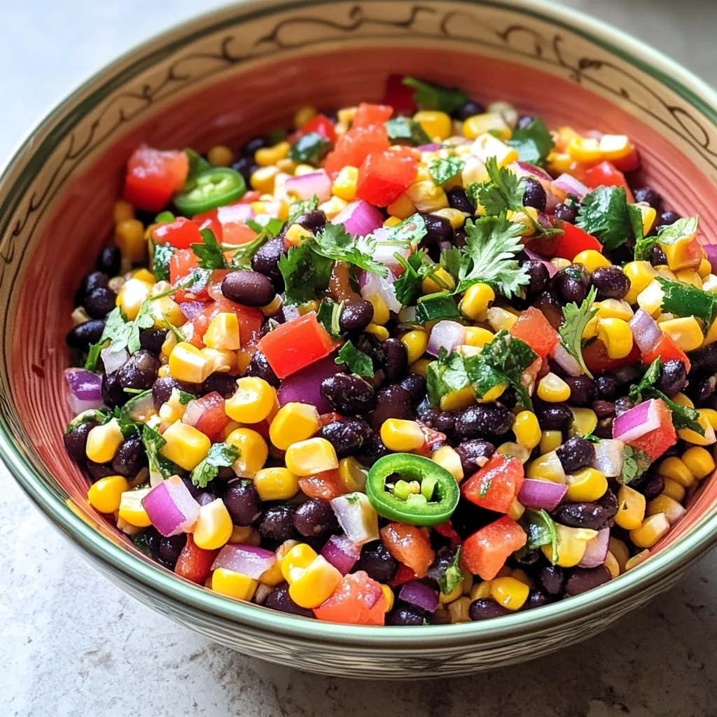 Corn and Black Bean Salad