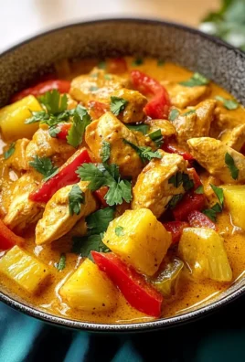 Creamy Chicken Pineapple Curry - thegirlskitchen
