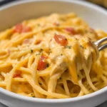Crock Pot Cheesy Chicken Spaghetti Recipe