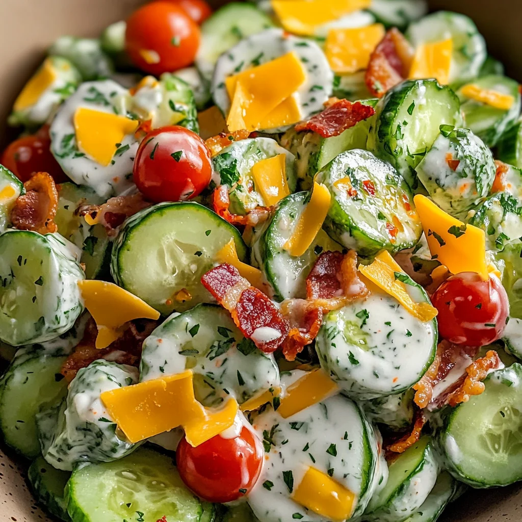 Cucumber Ranch Crack Salad