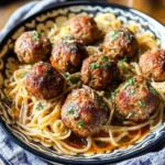 Easy Baked Italian Meatballs Without Sauce