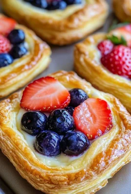 Fruit and Cream Cheese Danish Pastry