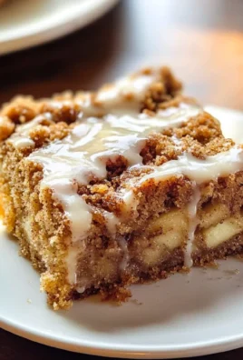 Glazed Apple Crumb Cake