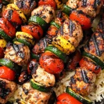 Greek Chicken Skewers