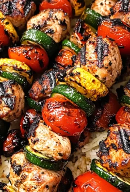Greek Chicken Skewers