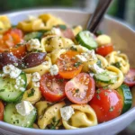 Greek Tortellini Pasta Salad
