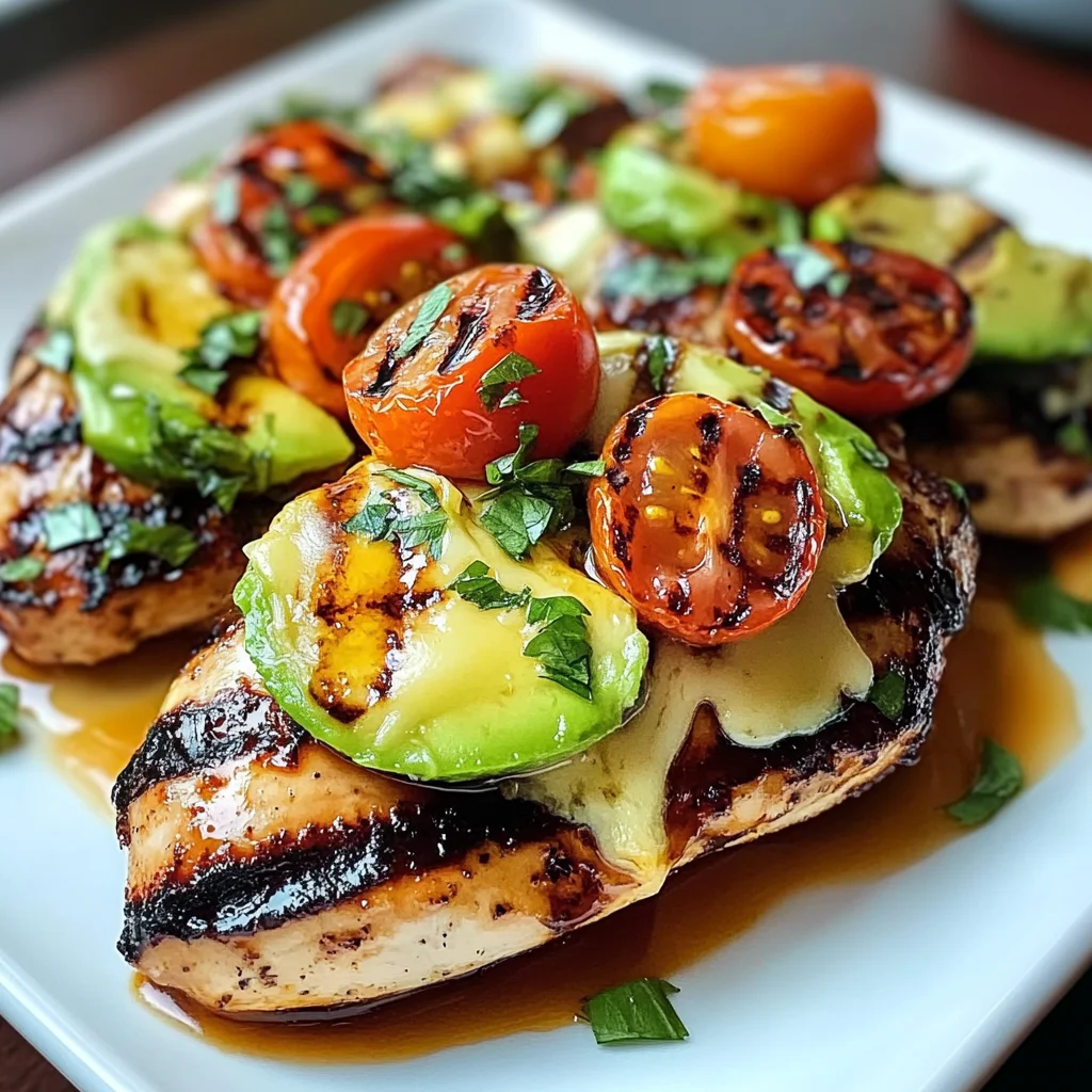 Grilled California Avocado Chicken Recipe