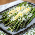 Grilled Lemon Parmesan Asparagus