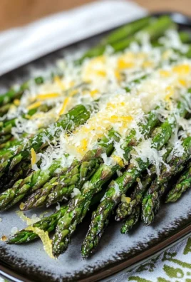 Grilled Lemon Parmesan Asparagus