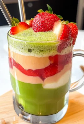 Iced Strawberry Matcha Latte