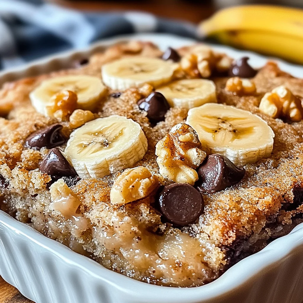Irresistible Banana Bread Cobbler with a Gooey Twist