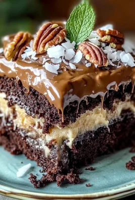 Irresistible German Chocolate Poke Cake Decadent Easy Recipe