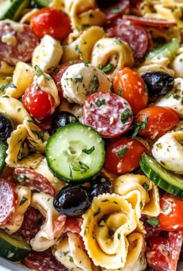 Italian Tortellini Pasta Salad