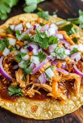 Keto BBQ Chicken Tostada
