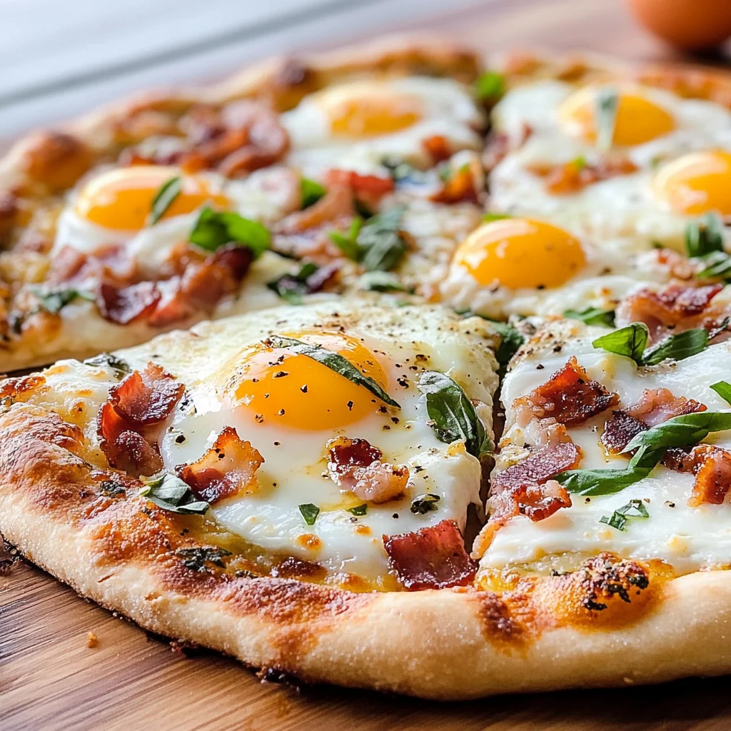 Keto Breakfast Pizza