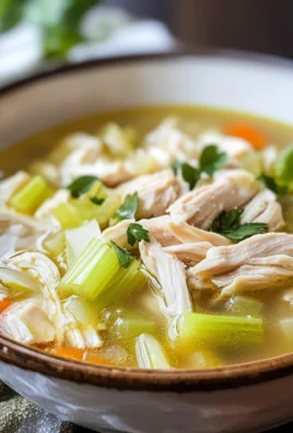 Keto Chicken Soup with Egg Noodles