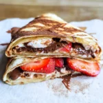 Keto Dessert Tortilla Wrap