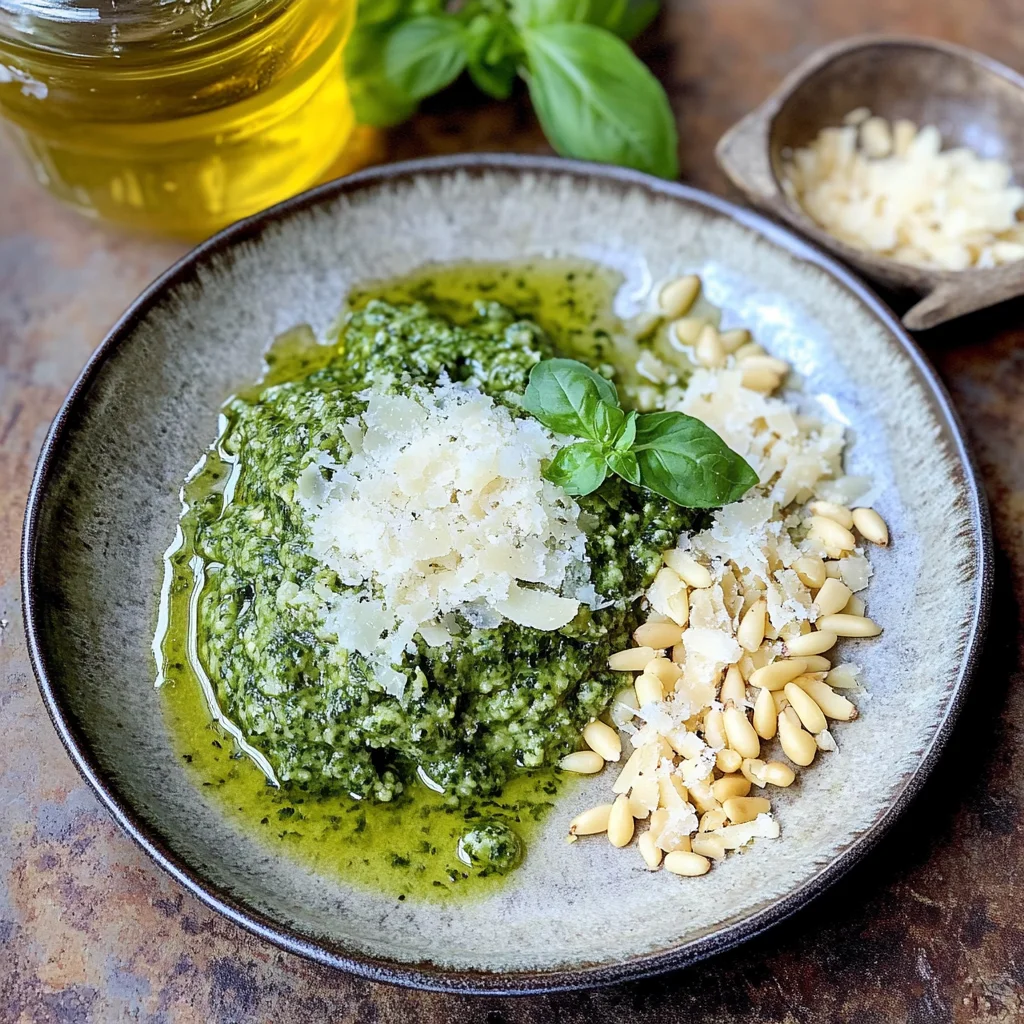 Lemon Balm Pesto