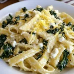 Lemon Ricotta Pasta with Kale