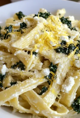 Lemon Ricotta Pasta with Kale