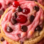Maraschino Cherry Chocolate Chip Cookies