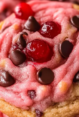 Maraschino Cherry Chocolate Chip Cookies