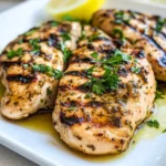 Mediterranean Grilled Chicken Breasts