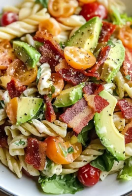 Quick Gluten Free Dairy Free BLT Pasta Salad