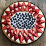 Red, White, and Blue Easy Fruit Pizza Recipe