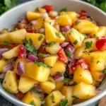 Spicy Pineapple Mango Salsa