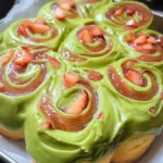 Strawberry Matcha Latte Rolls