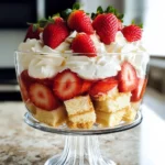 Strawberry Shortcake Trifle