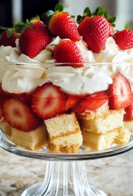 Strawberry Shortcake Trifle