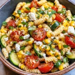 Tomato Corn Pasta Salad